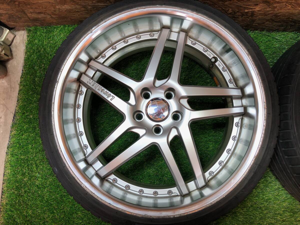 Lowenhart Canvell SV 20inch 9.5j＋20 × 245/30R20 PCD114.3 5穴