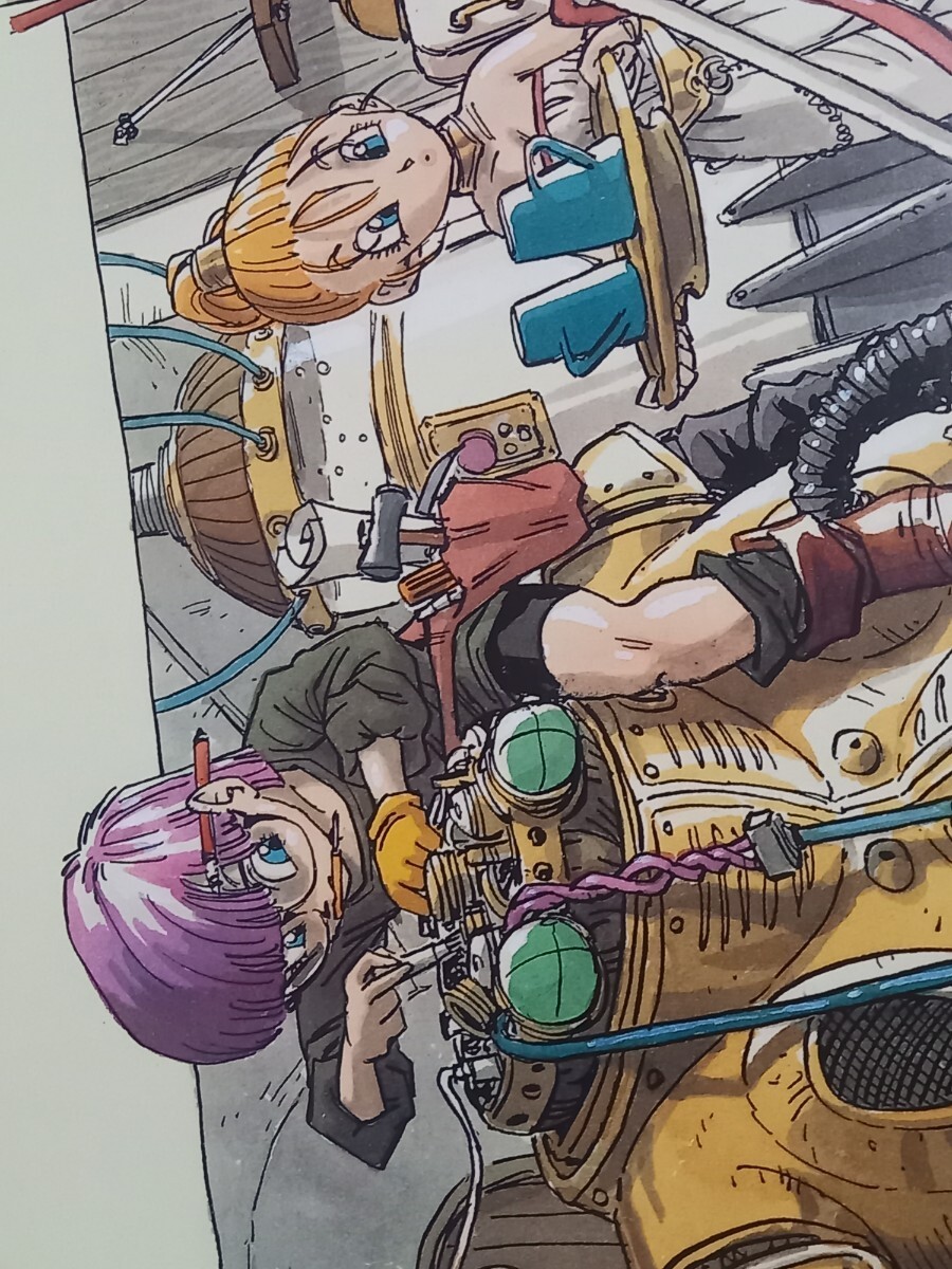 クロノトリガー 鳥山明の世界展 B2ポスター ドラゴンボール(た行