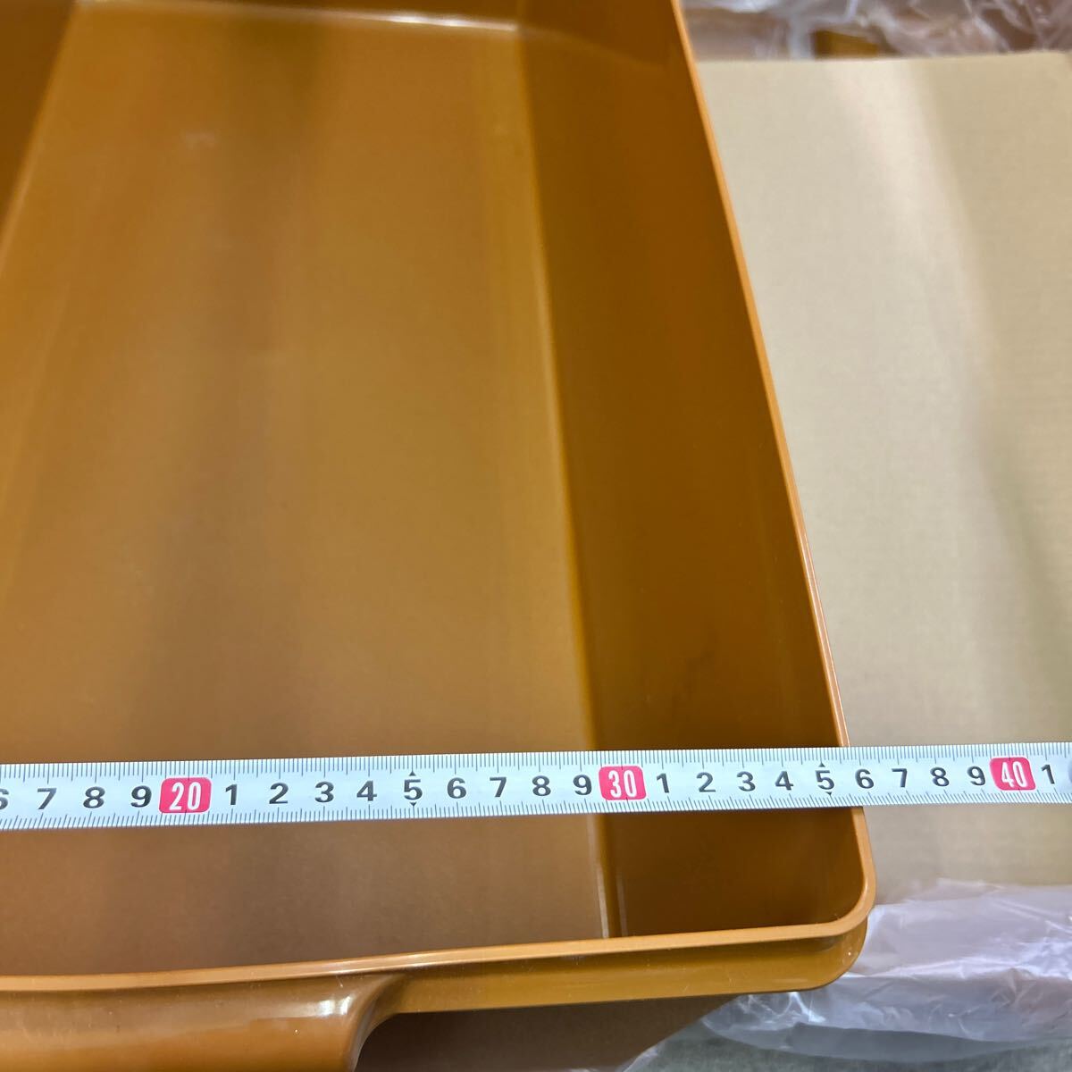 □/未使用保管品/タッパーウェア/ロングスーパーケース/深2個/浅2個/袋