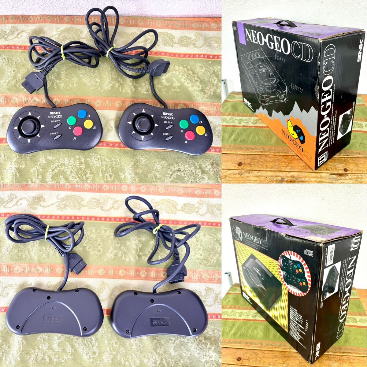 ☆ SNK CD-T01 NEO-GEO CD 本体 ゲーム機 ネオジオ エスエヌケー 動作