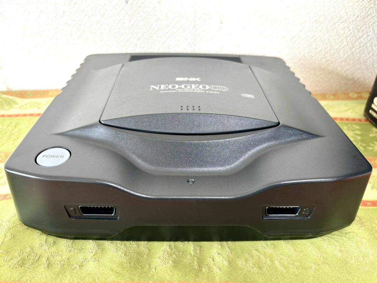☆ SNK CD-T01 NEO-GEO CD 本体 ゲーム機 ネオジオ エスエヌケー 動作
