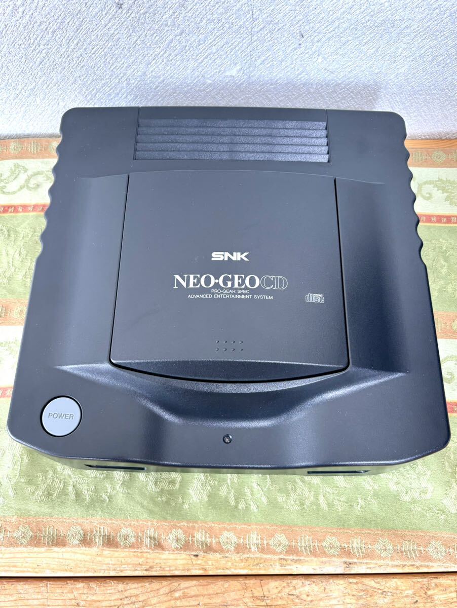 ☆ SNK CD-T01 NEO-GEO CD 本体 ゲーム機 ネオジオ エスエヌケー 動作