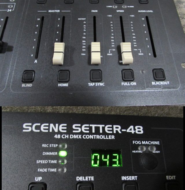 ☆ADJ SCENE SETTER-48 シーンセッター 調光卓 DMXコントローラー