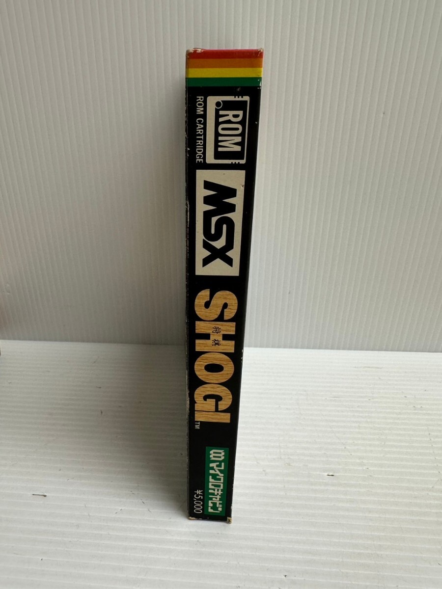 NA☆1円〜保管品 MSX マイクロ キャビン 将棋 SHOGI ロム カートリッジ
