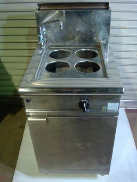 LPガス用】4口ガスゆで麺器 FGNB456004☆フジマック/FUJIMAK☆(製麺