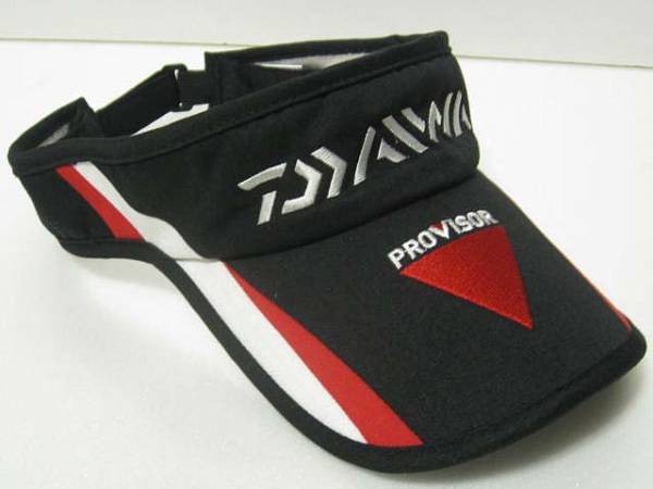 肌触りがいい 新品 未使用 ダイワ サンバイザー ブラック 釣り フィッシング ウエア