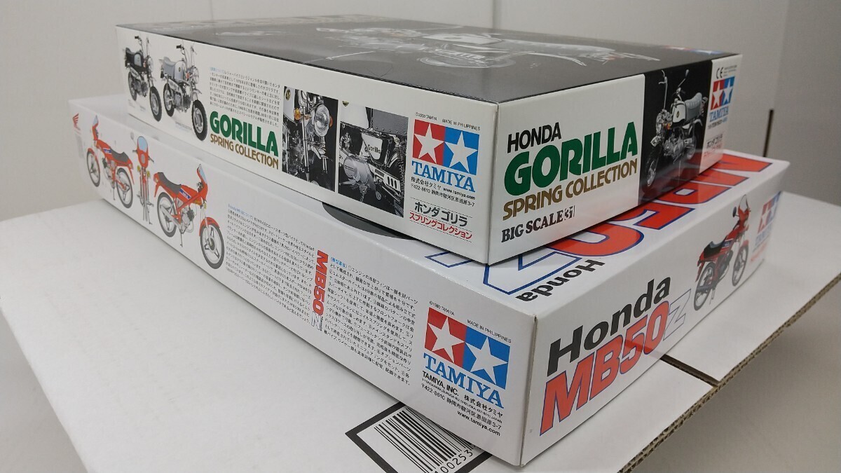 タミヤ　1/6　ホンダ　MB50　ゴリラ　スプリングコレクション　未組立　キット_3