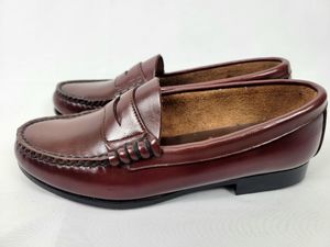 美品 日本製 REGAL 本革 ローファー 23.5cm ブラウン 5G V 2414 リーガル 革靴 コインロ