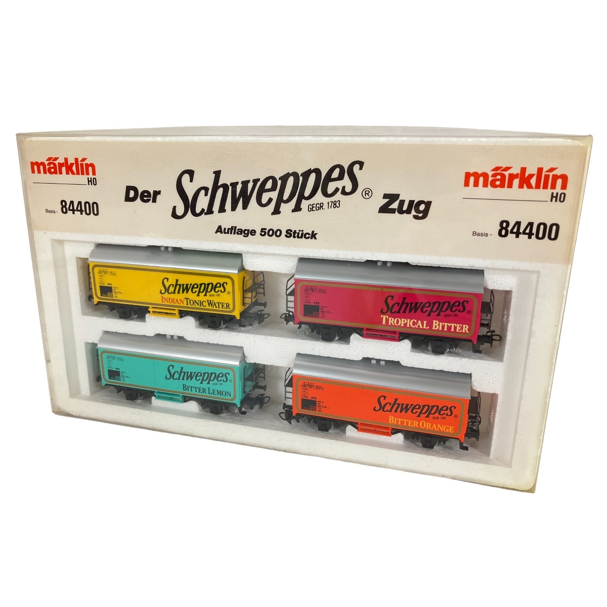 Marklin メルクリン Schweppes Zug 84400 貨車 4両セット HOゲージ