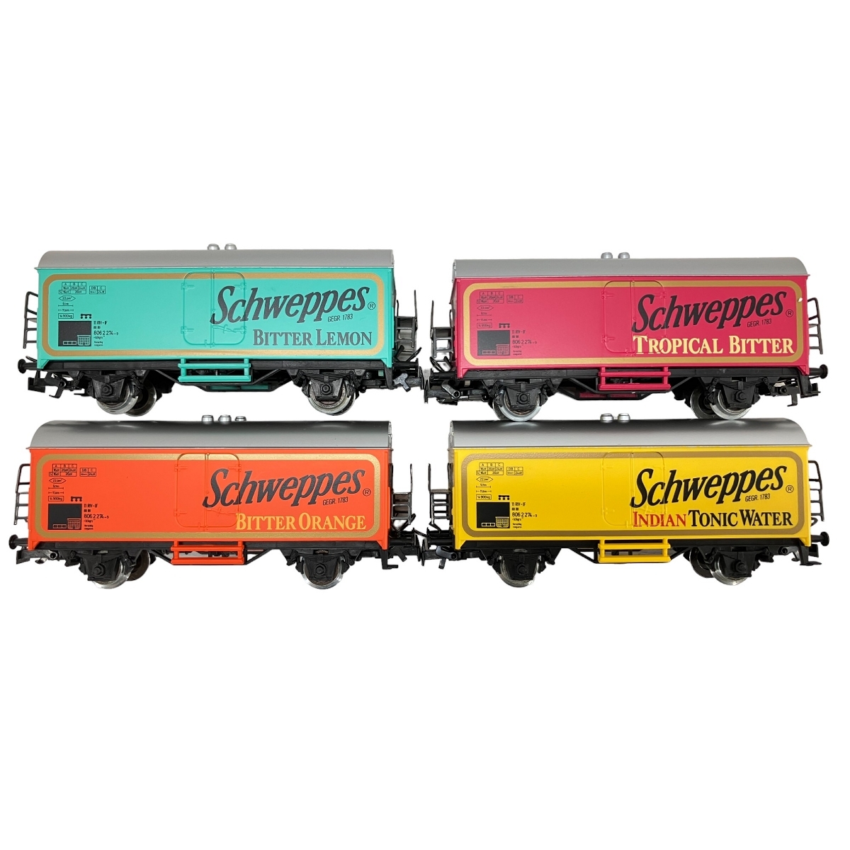 Marklin メルクリン Schweppes Zug 84400 貨車 4両セット HOゲージ