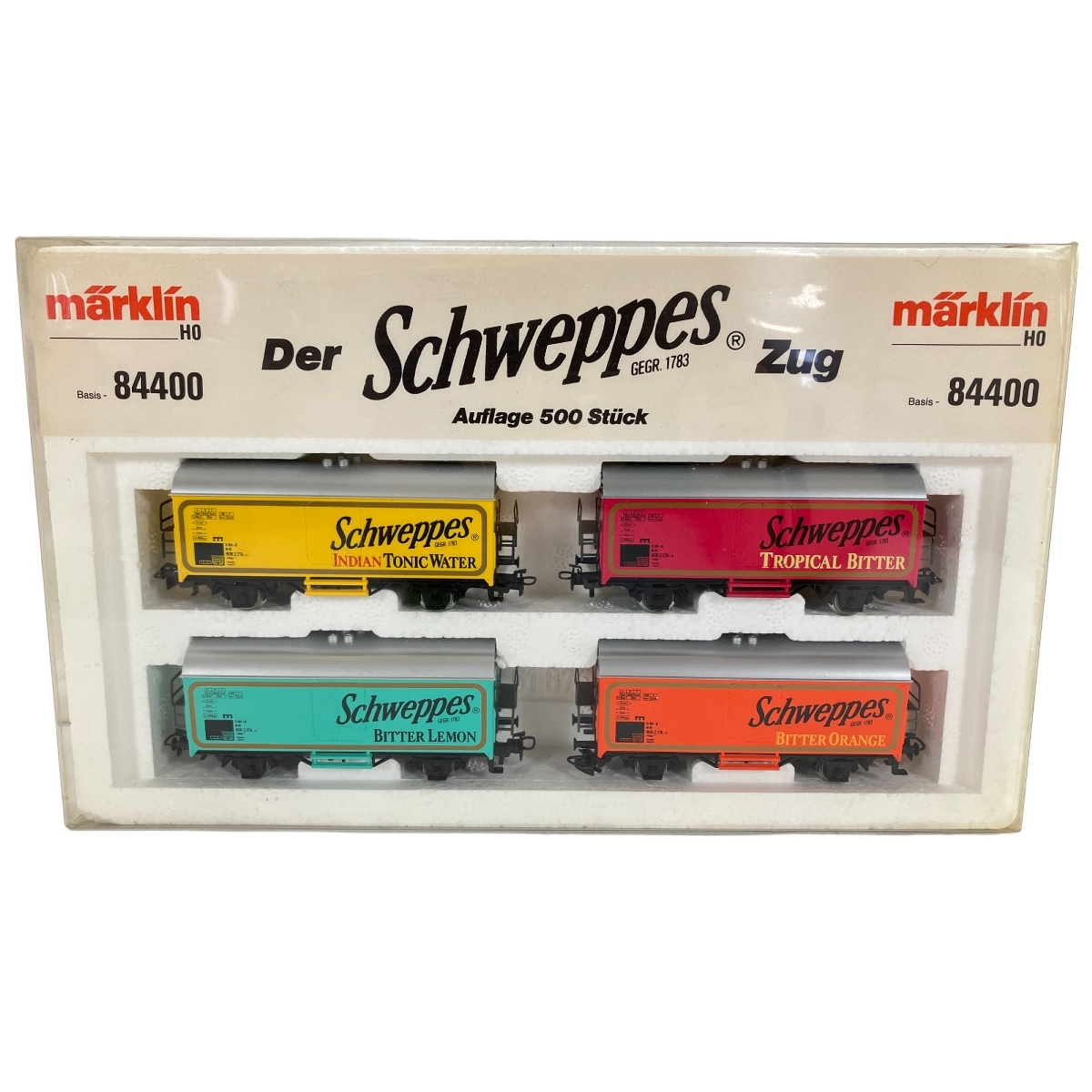 Marklin メルクリン Schweppes Zug 84400 貨車 4両セット HOゲージ