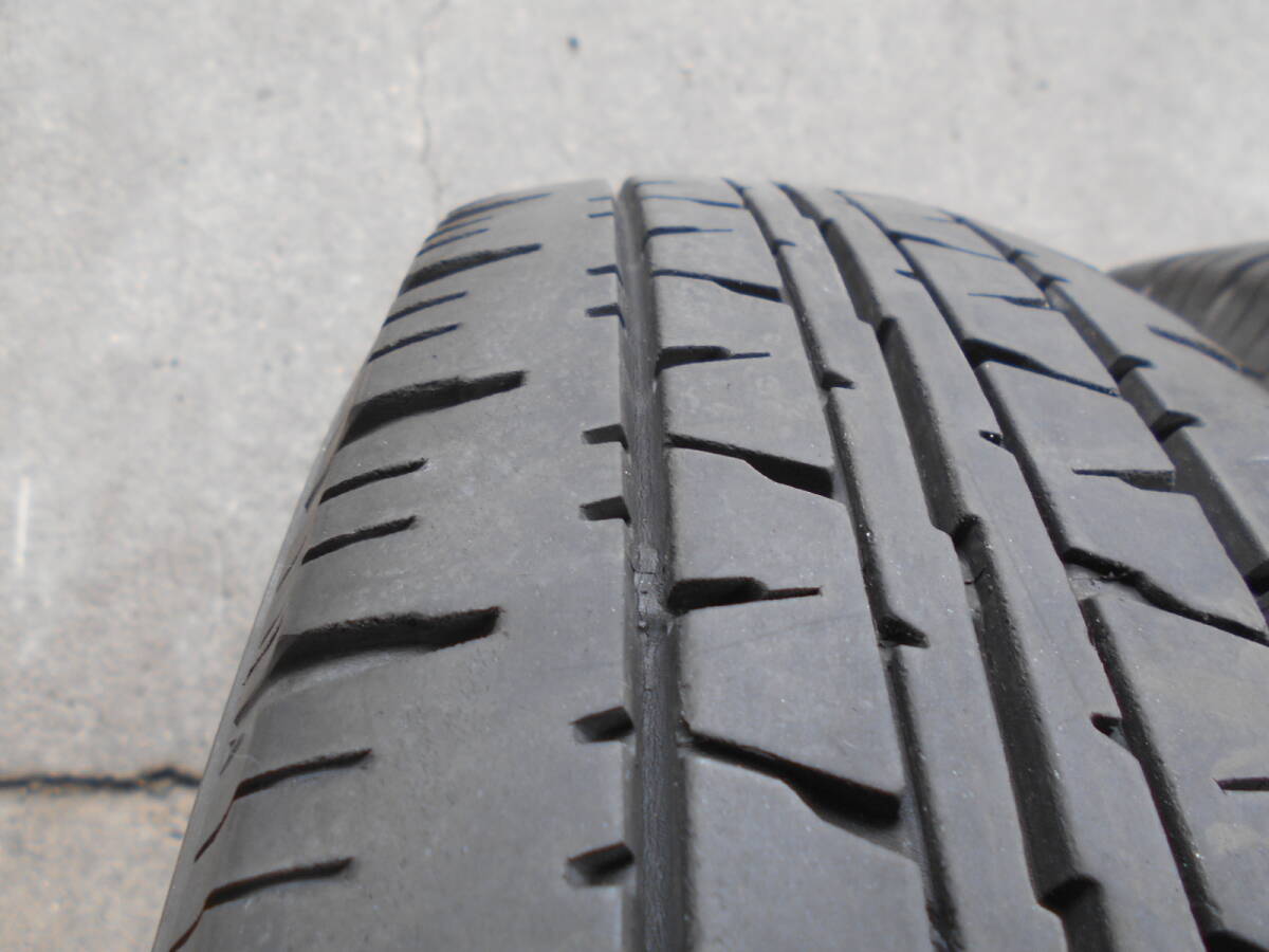 K865 165R13 LT 6PR 165-13 LT 6PR 中古2本 ENASAVE VAN01 _3