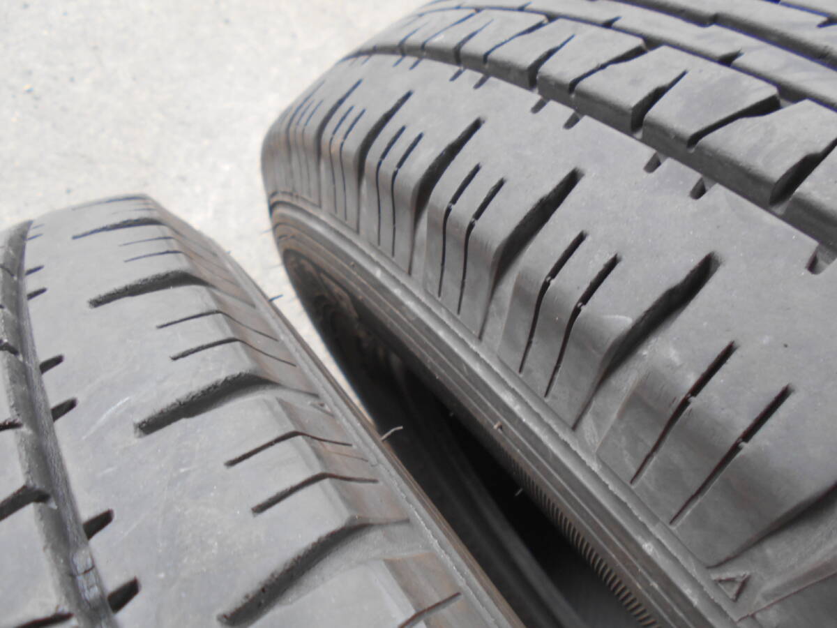 K865 165R13 LT 6PR 165-13 LT 6PR 中古2本 ENASAVE VAN01 _5