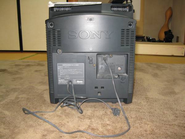 SONY トリニトロン・テレビデオ KV-14MVT1 リモコン付 即決(ビデオ内蔵
