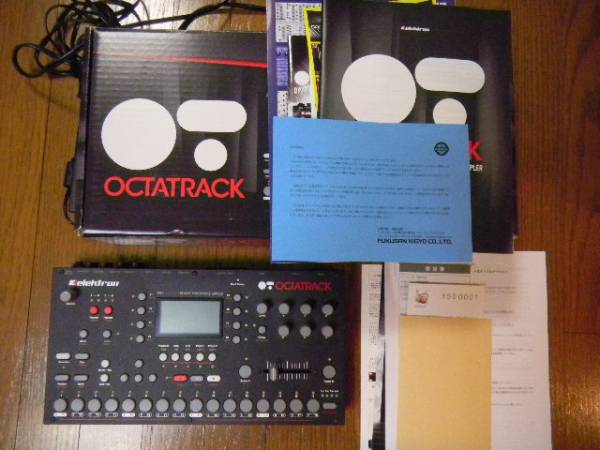 ELEKTRON OCTATRACK 保証期間、ユーザー登録可、おまけ付(リズムマシン 