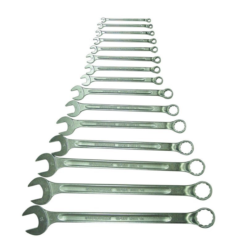 Stahlwille スタビレー 14/15 コンビネーションレンチセット(ロング) 15ピース_3