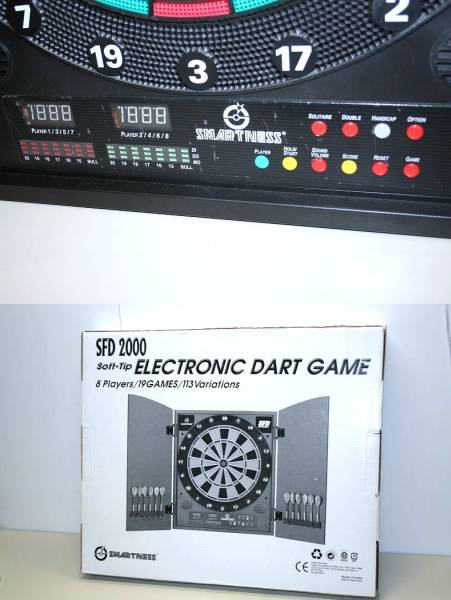 ☆ SMARTNESS!! エレクトリック! ダーツボード! SFD2000 (ボード