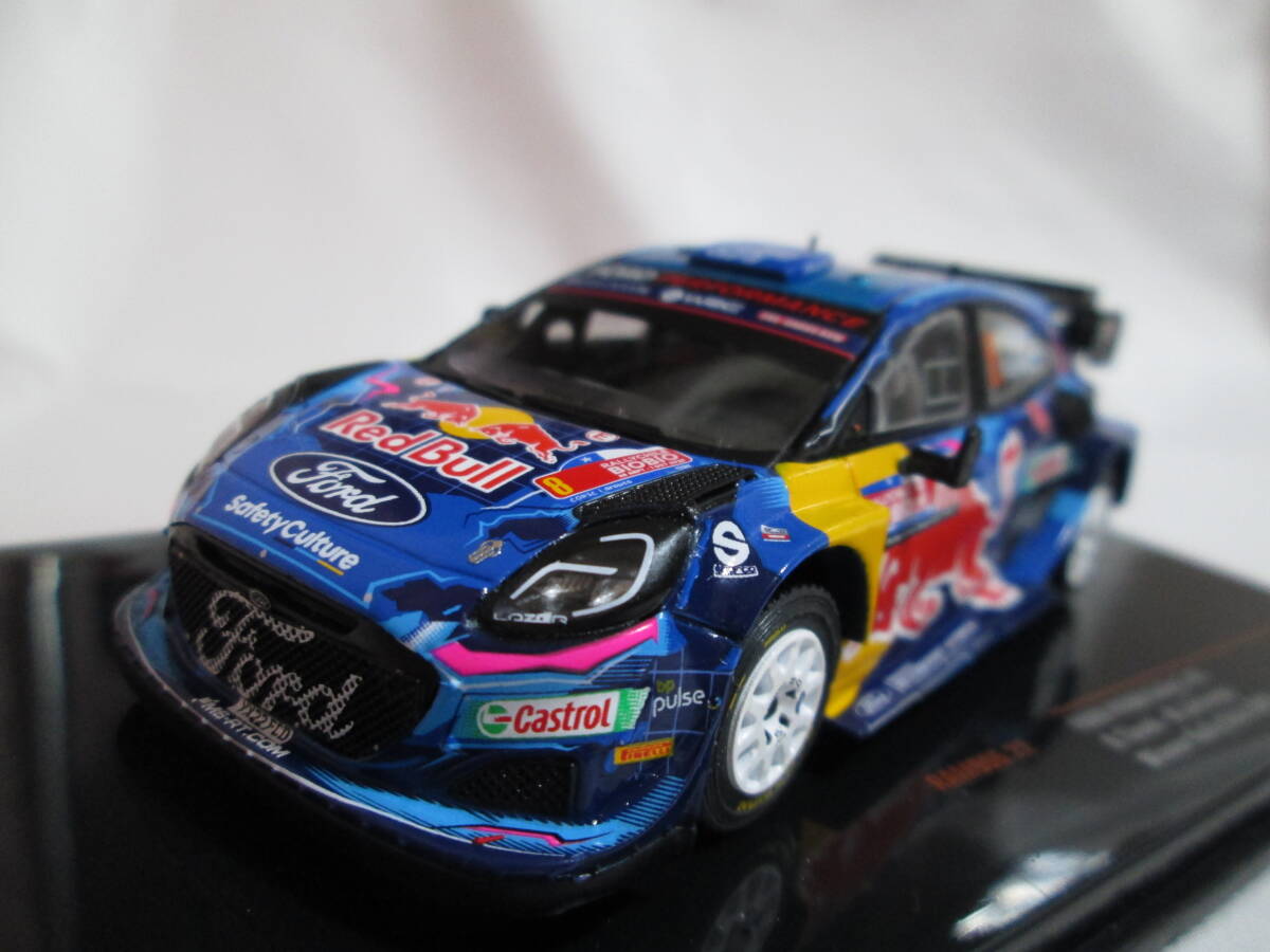 IXO 1/43 フォード プーマラリー レッドブル 2023チリラリー Winner