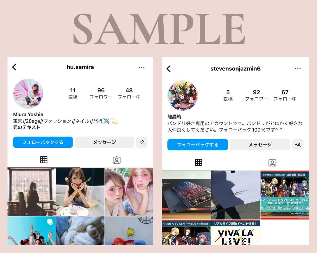 【最高品質】インスタグラムの日本人フォロワー100人増やします_2