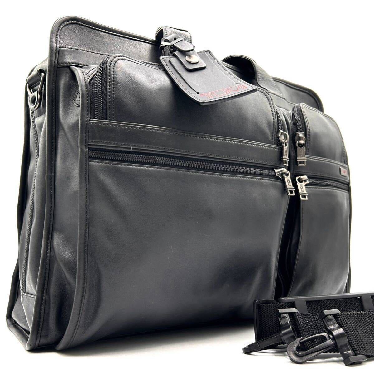 1円《 美品 》TUMI トゥミ 2way ビジネスバッグ メンズ オールレザー