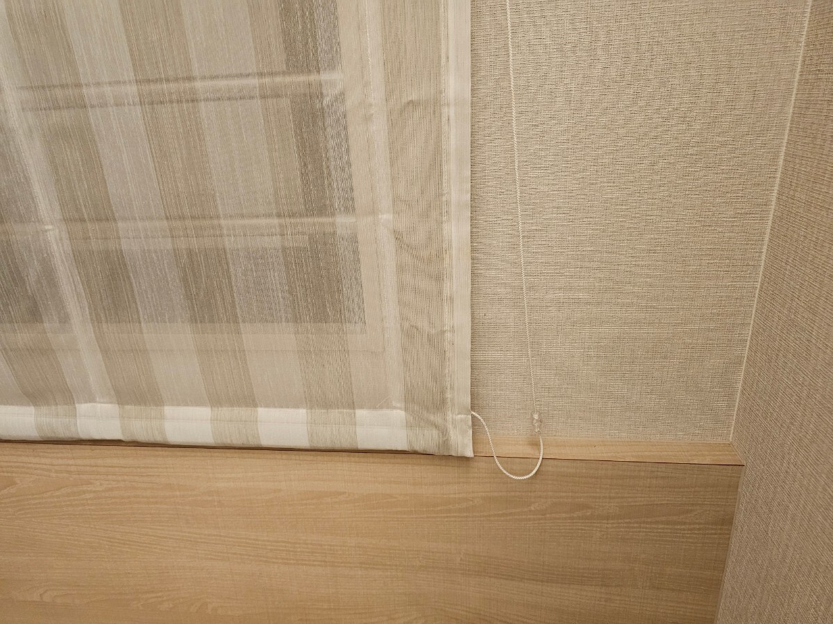 7-2930KE D モデルルーム展示品 サンゲツ ブラインド カーテン レース W1200 H1150_4