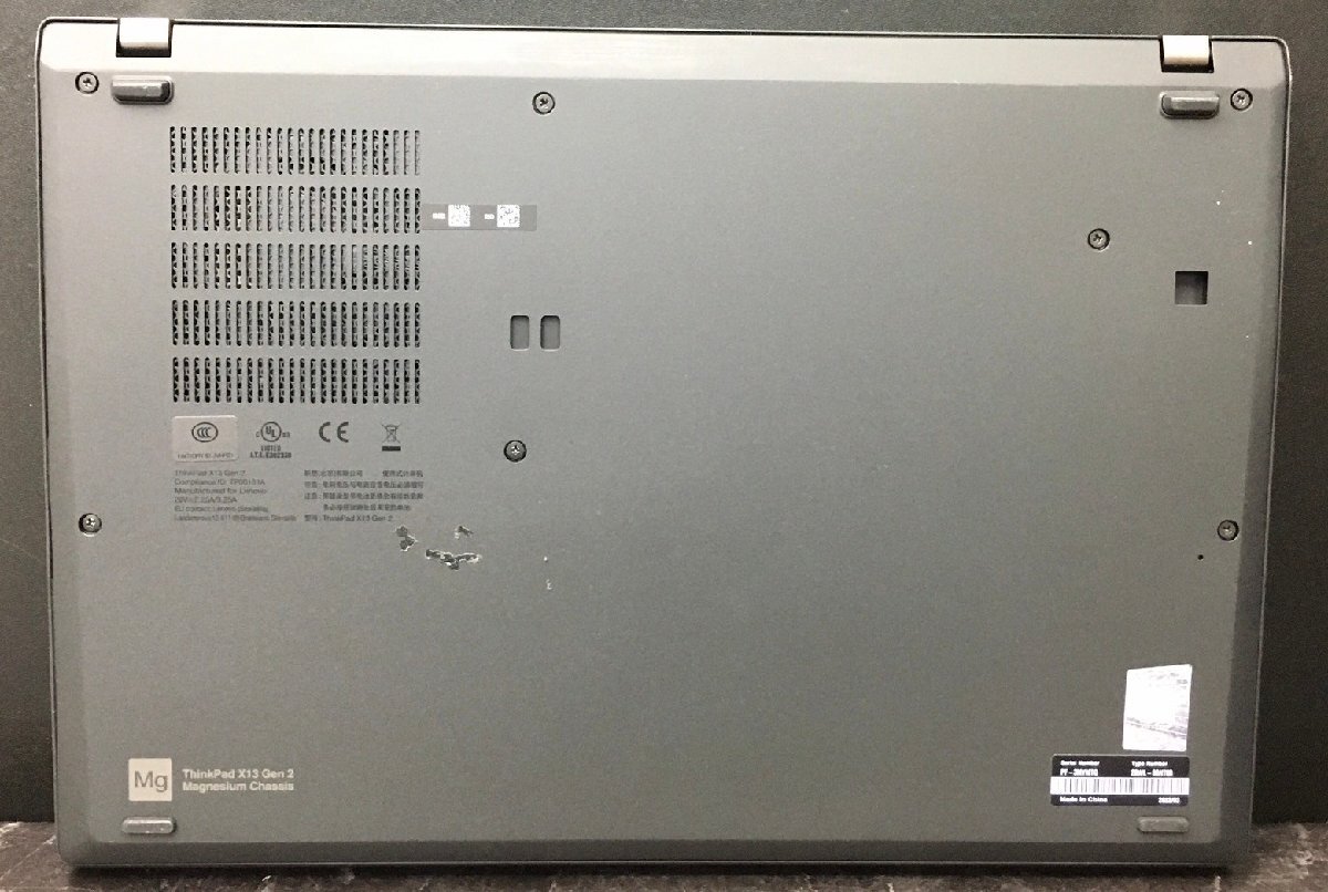 1円～ □ジャンク LENOVO ThinkPad X13 Gen2 / Core i3 1115G4 3.00GHz
