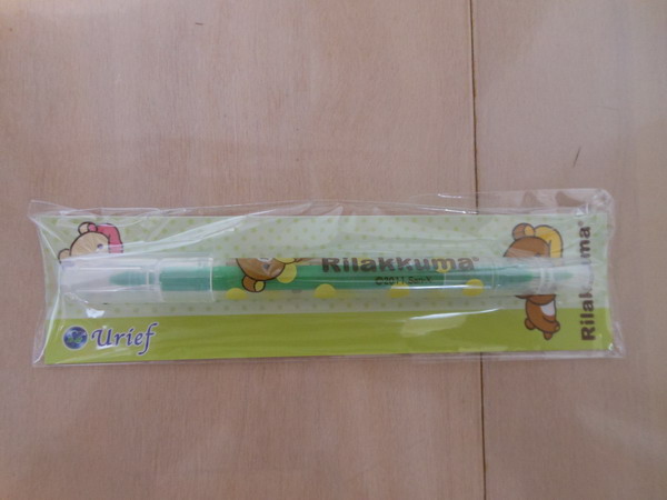 りらっくま　蛍光ペン（緑）　新品未開封_1