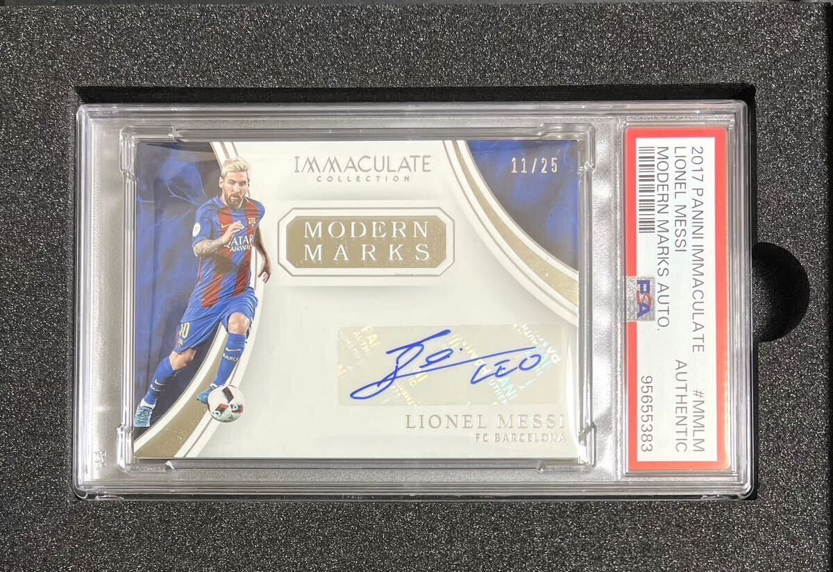 LIONEL MESSI リオネル・メッシ Barcelona 2017 PANINI IMMACULATE 