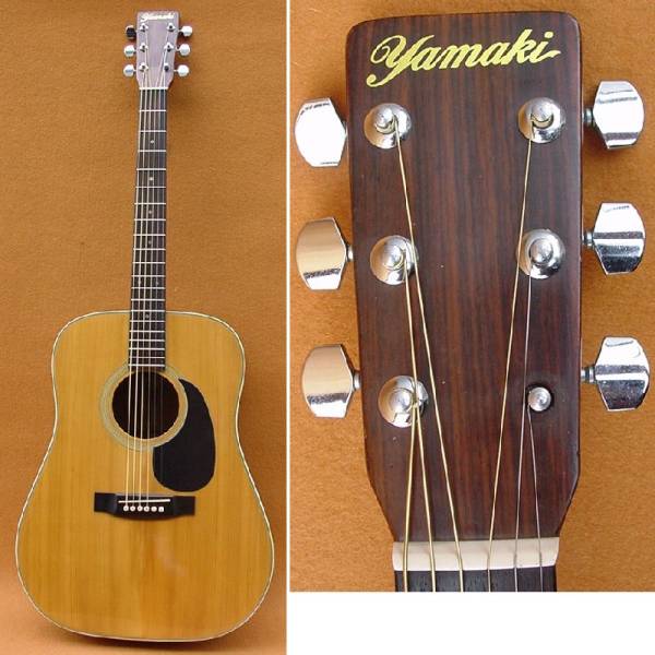 yamaki ヤマキ　アコースティックギター　F118 ヤマキ☆F118 アコースティックギター☆ブッシュ1個欠(本体)｜売買
