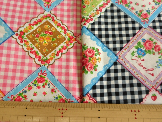 ★布地★綿花柄♡ハギレ　２点セット　＃８_2