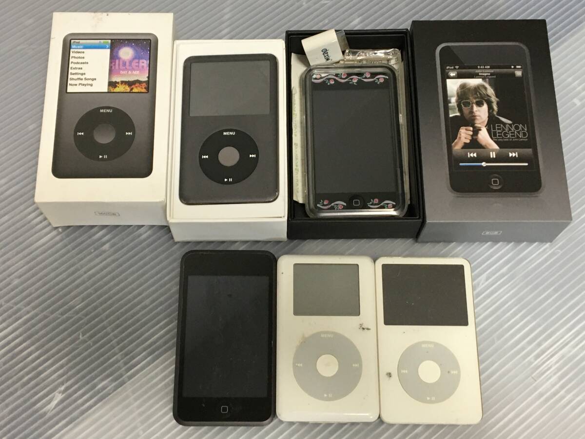 □ A033 □ジャンク 未検品 アップル製品 Apple まとめ セット 大量 iPhone アイフォン iPod アイポッド アクセサリ マウス リモコン_6