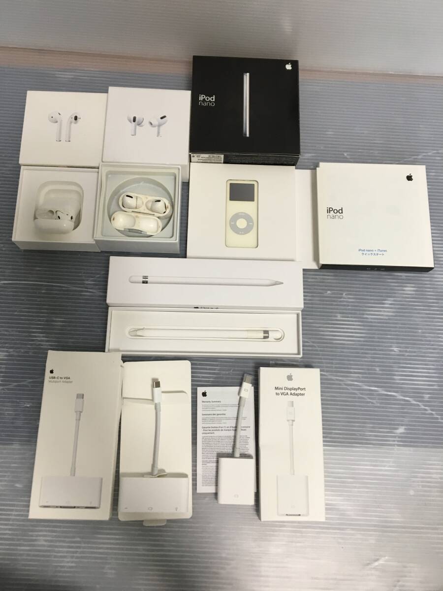 □ A033 □ジャンク 未検品 アップル製品 Apple まとめ セット 大量 iPhone アイフォン iPod アイポッド アクセサリ マウス リモコン_8