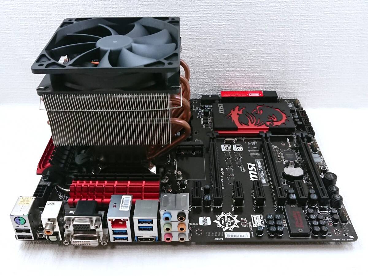 MSI Z87-GD65 GAMING (I/Oパネル欠品) / i3 4160 / メモリ 8GB (4GB×2