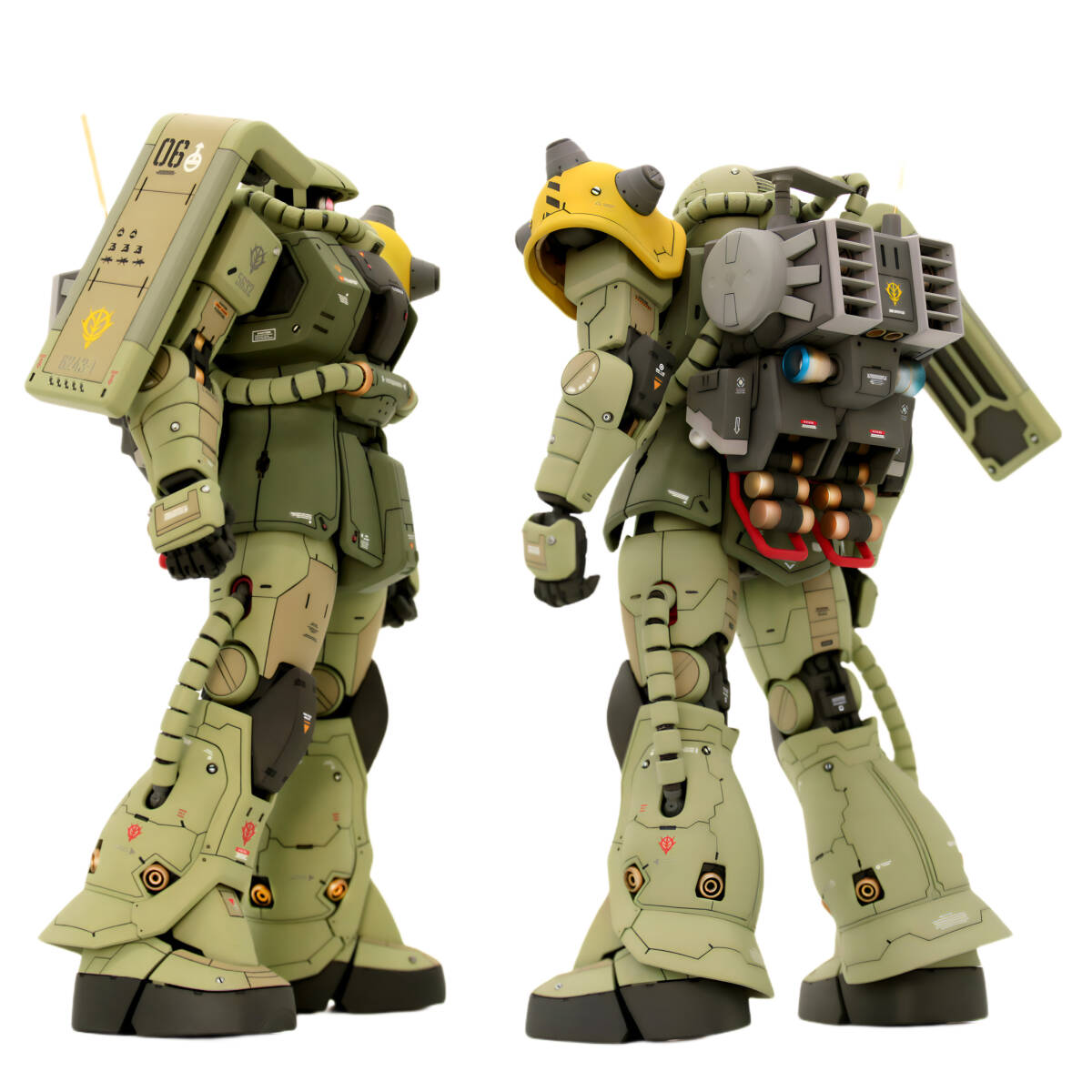 バンダイ MG 1/100 ザク マインレイヤー 徹底改修 塗装済み 完成品 検