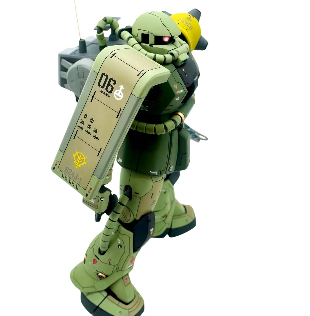 バンダイ MG 1/100 ザク マインレイヤー 徹底改修 塗装済み 完成品 検