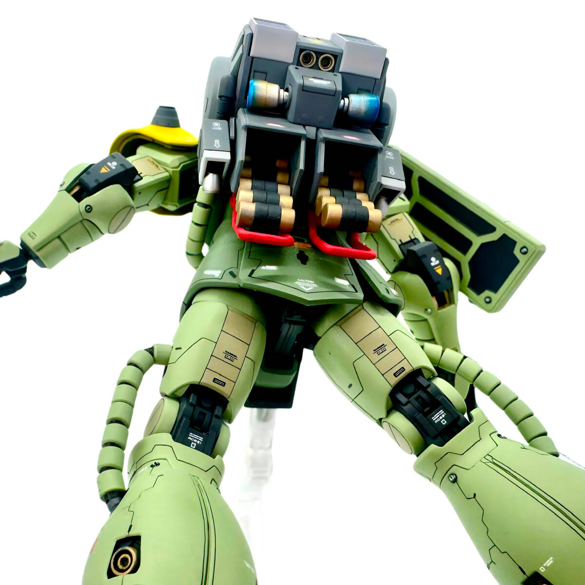 バンダイ MG 1/100 ザク マインレイヤー 徹底改修 塗装済み 完成品 検