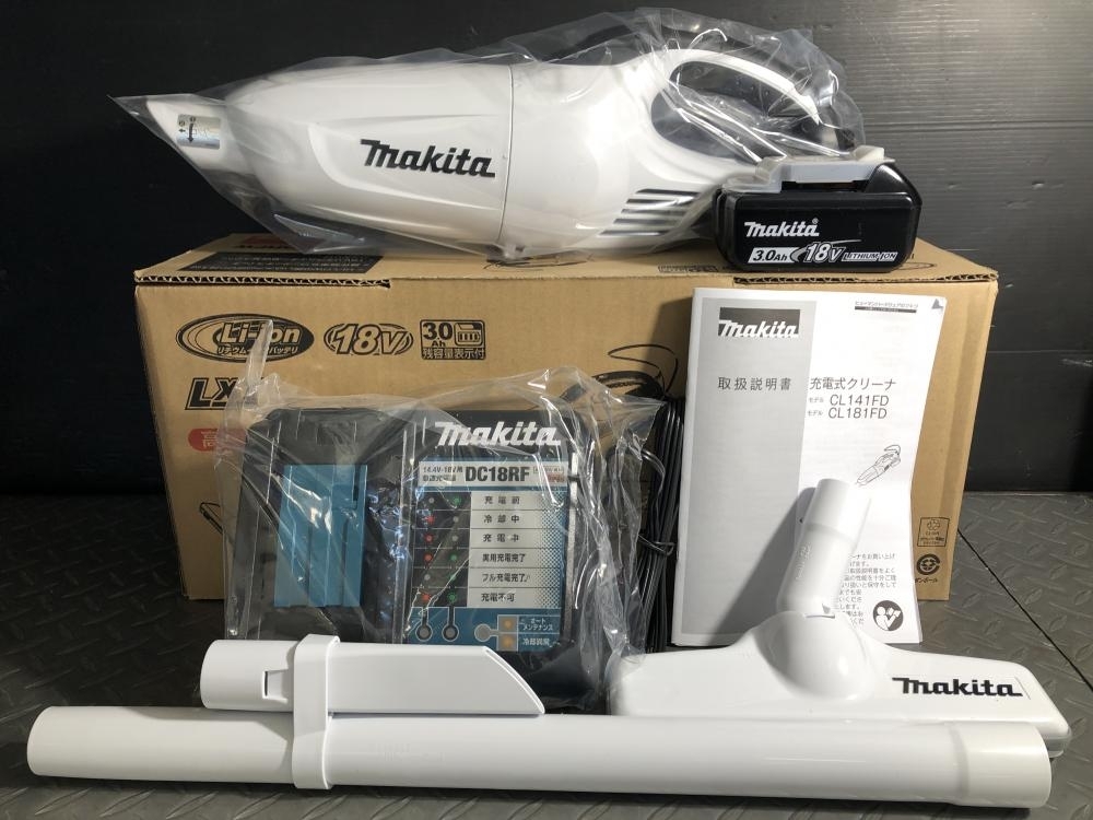 014〇 品〇マキタ makita 充電式クリーナー CL181FDRFW 014〇 品〇マキタ makita 充電式クリーナー CL181FDRFW