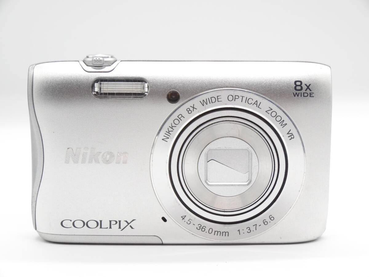 Nikon デジタルカメラ COOLPIX S3700 シルバー_1