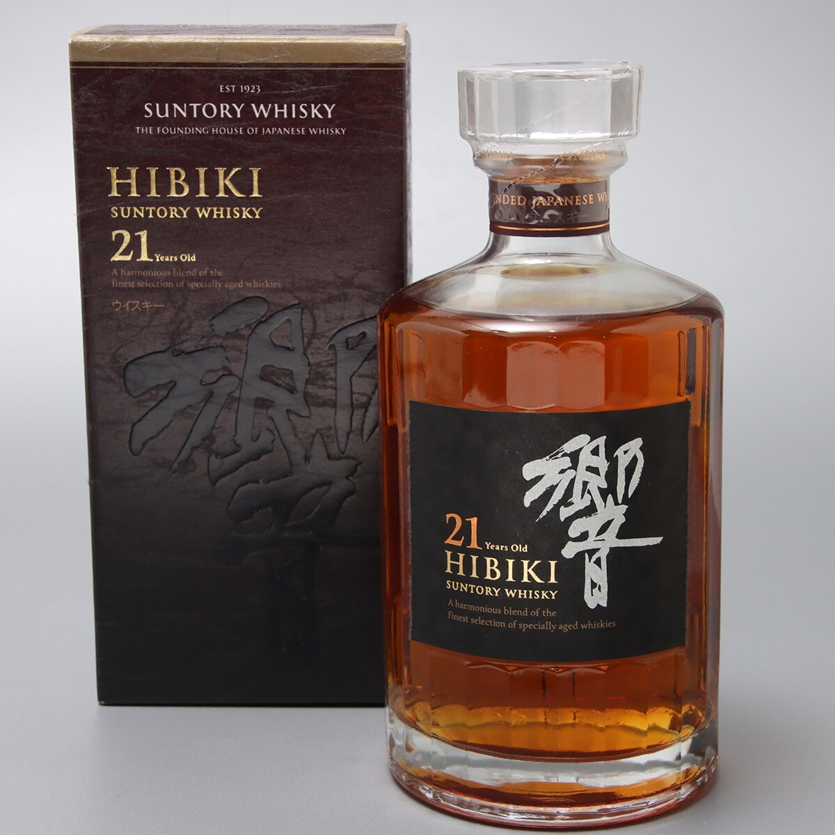 PH355.【未開栓古酒】SUNTORY 響21年 ウイスキー 700ml 43度 24面