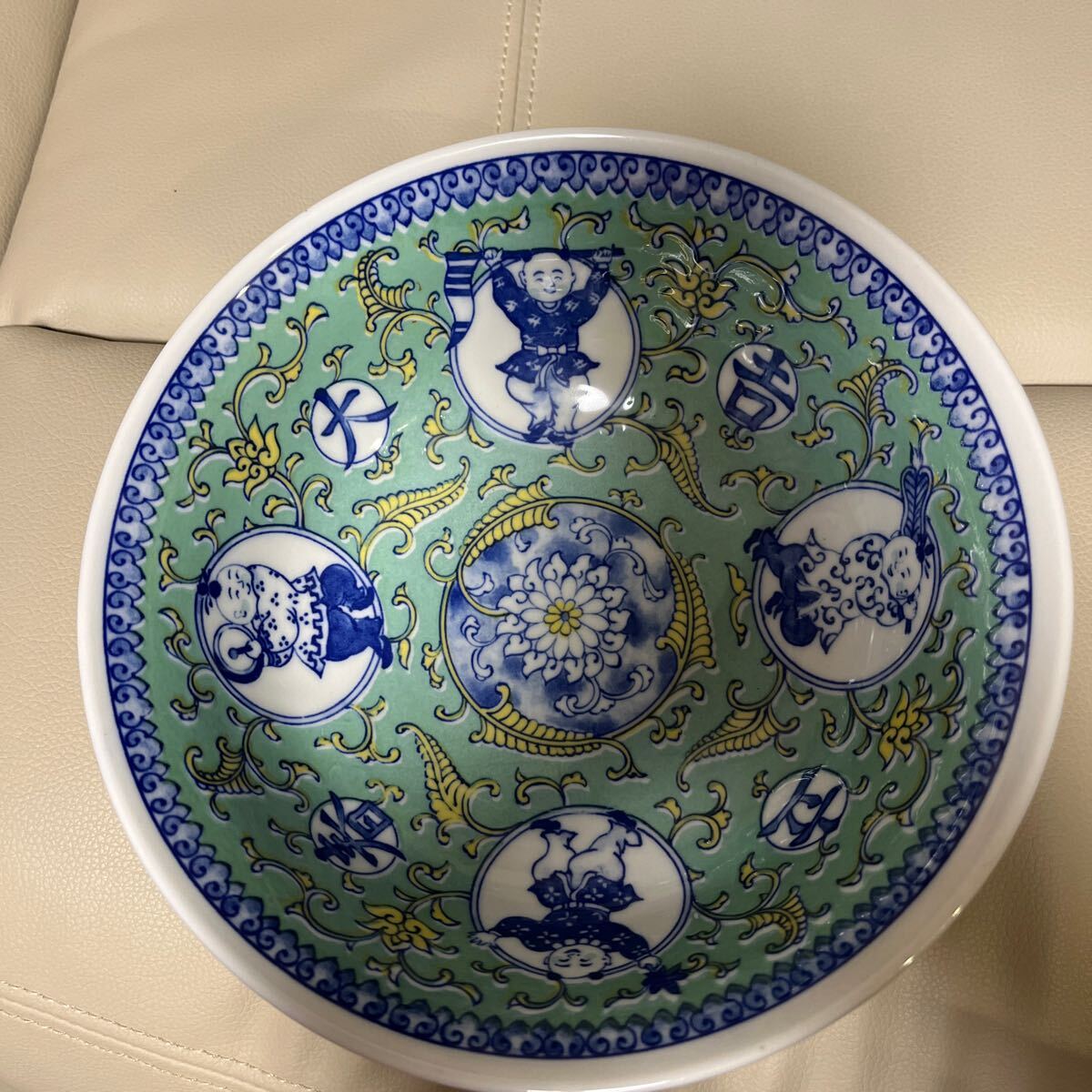 玉風陶園　ラーメン　どんぶり　丼　5皿セット　入手困難　レア　ラーメン鉢_2