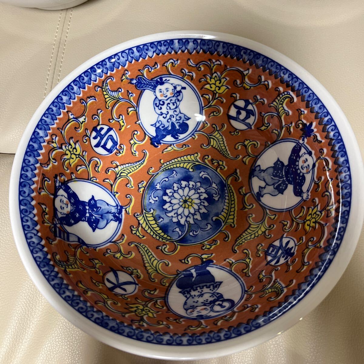 玉風陶園　ラーメン　どんぶり　丼　5皿セット　入手困難　レア　ラーメン鉢_5