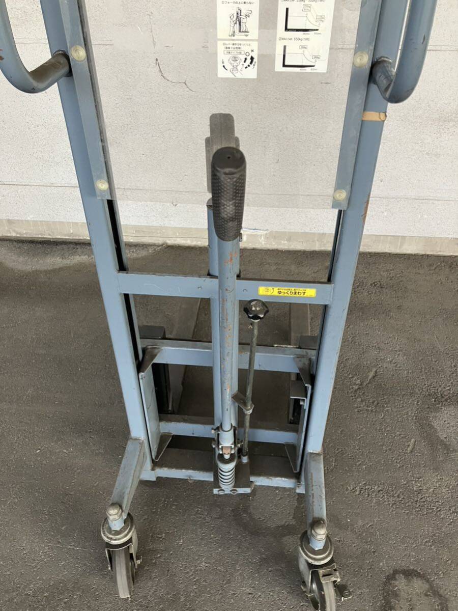 期間限定特価！引取のみ 福岡県福岡市から OPK パワーリフター PL-H350-15 手動式 簡易動作確認済 をくだ屋技研 _6