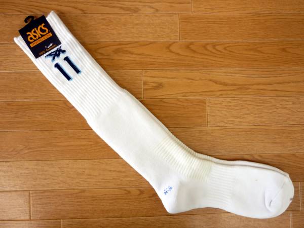 ス高a805レア物アシックスTZ414Fバスケバレー用ハイソックス26cm 