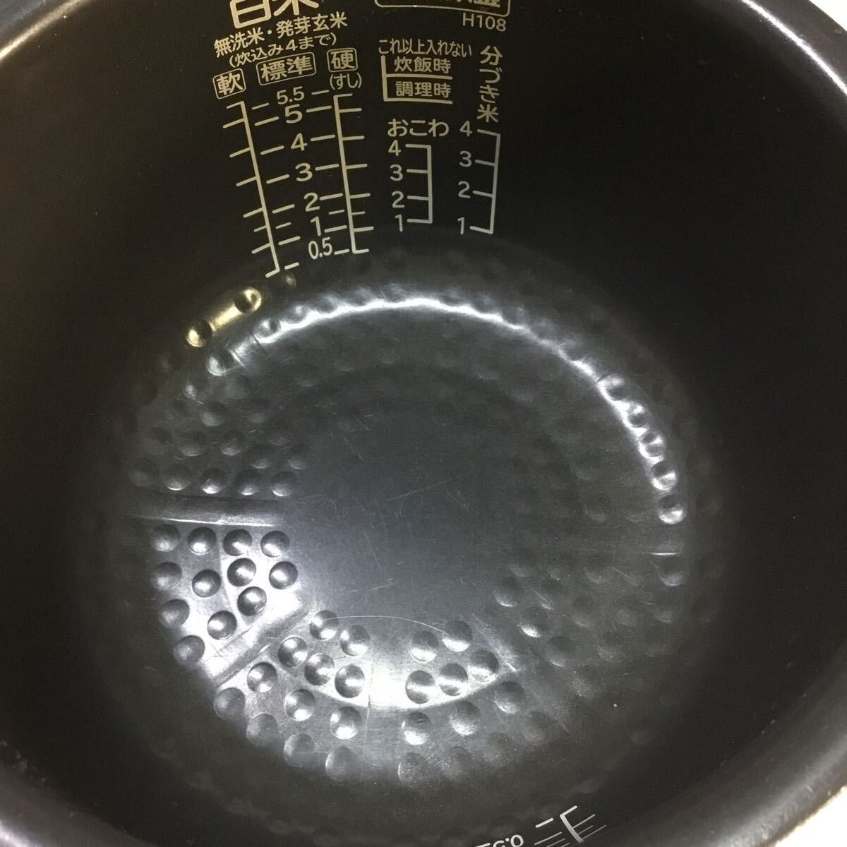 (100285G) 2012年製 HITACHIタイガー 炊きたて IH 炊飯ジャー RZ-KX100J 5.5合炊き 炊飯器 中古品_3