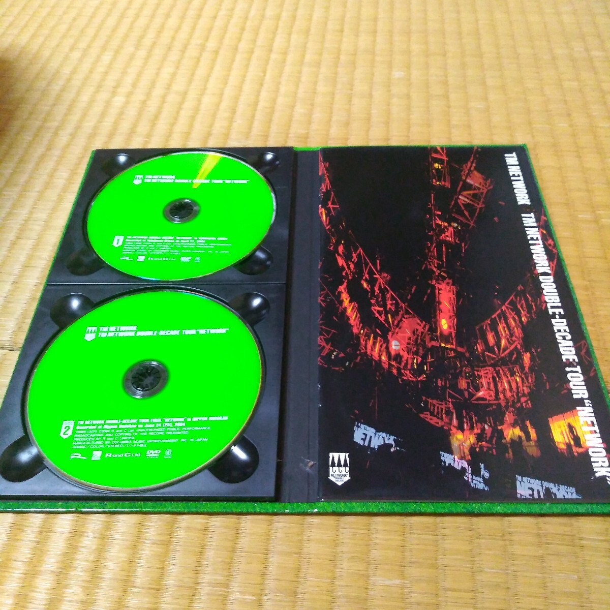 TM NETWORK DVD TM NETWORK DOUBLE-DECADE TOUR NET WORK2枚組 初回
