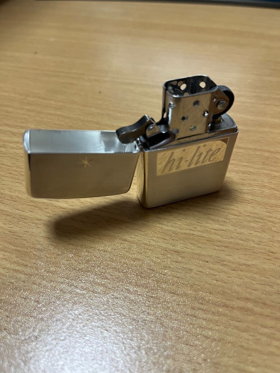Zippo/ライター/hi-lite/2011/ハイライト/非売品/木箱/未使用(たばこ 