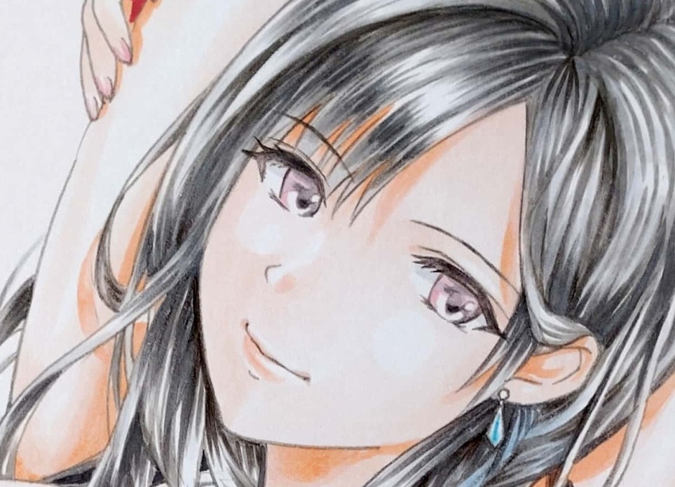 同人 手描きイラスト FF7 ファイナルファンタジー ティファ (手描き