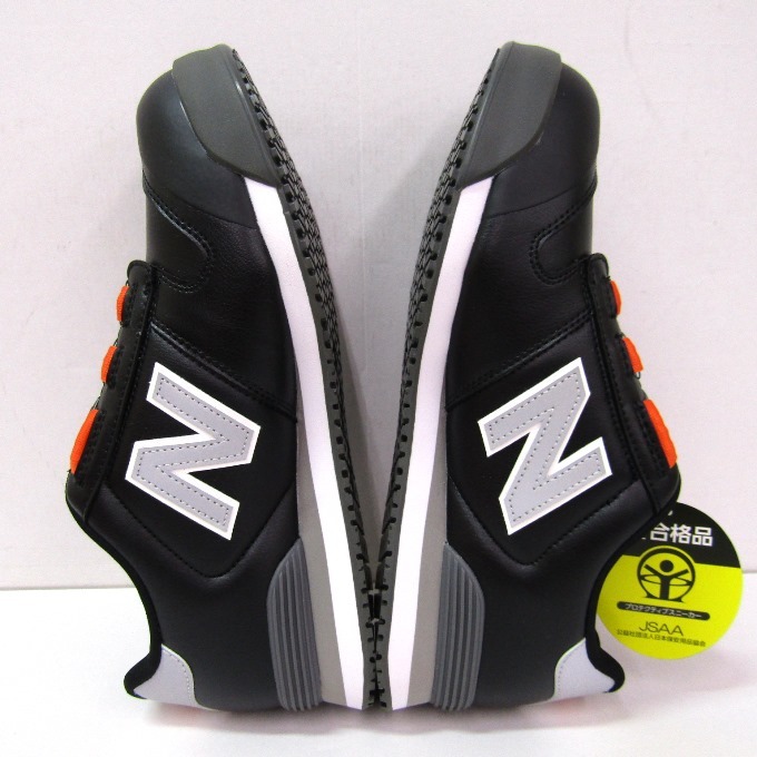 102U528★ほぼ新品！/試着程度！ NEW BALANCE ニューバランス Boston ボストン プロスニーカー/安全靴 BS-218 26cm EEE ブラック_5
