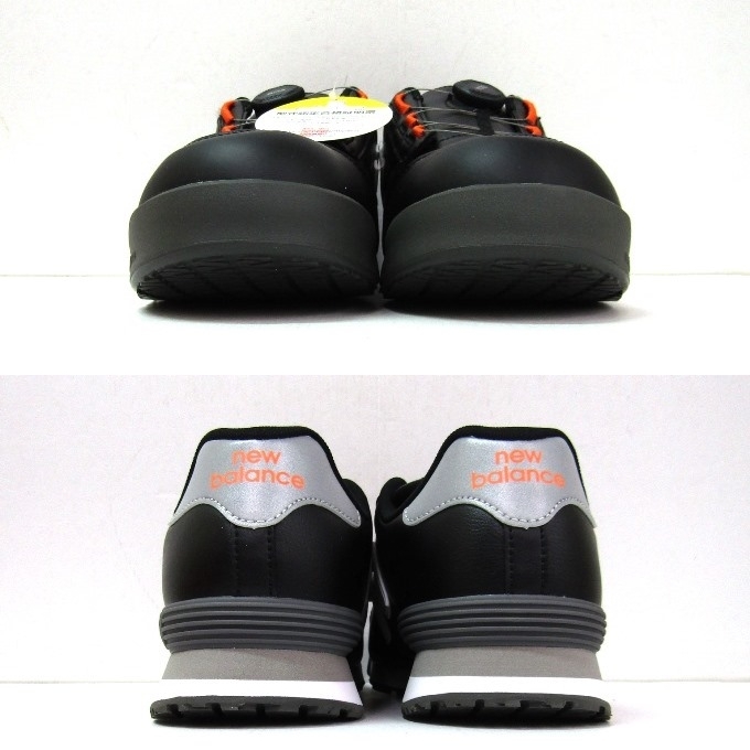 102U528★ほぼ新品！/試着程度！ NEW BALANCE ニューバランス Boston ボストン プロスニーカー/安全靴 BS-218 26cm EEE ブラック_6