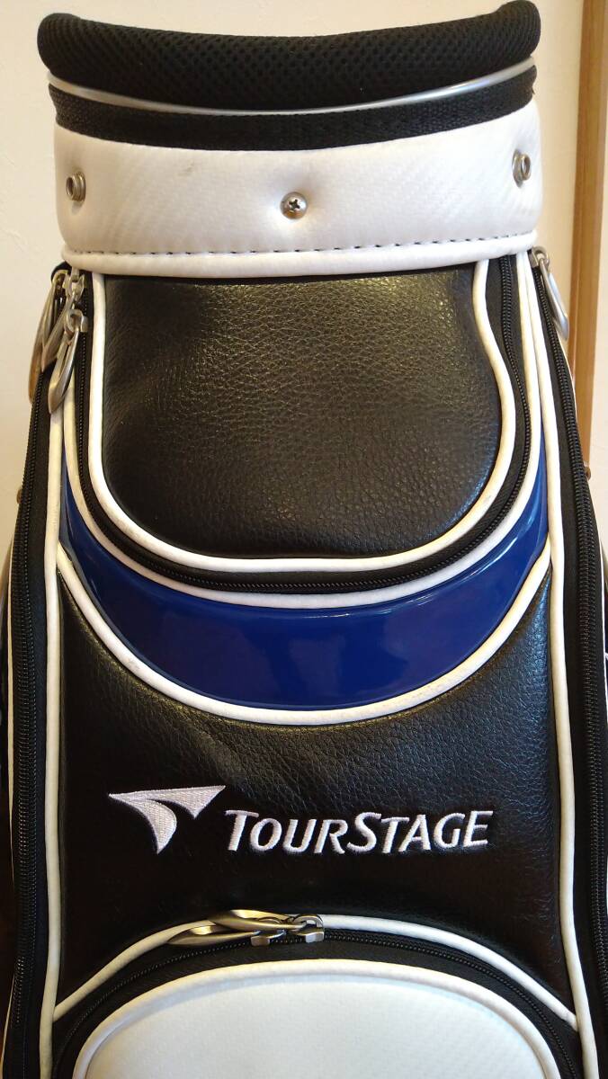 【中古】ブリジストン　ゴルフバッグ　ツアーステージ　TOURSTAGE　キャディバッグ_10